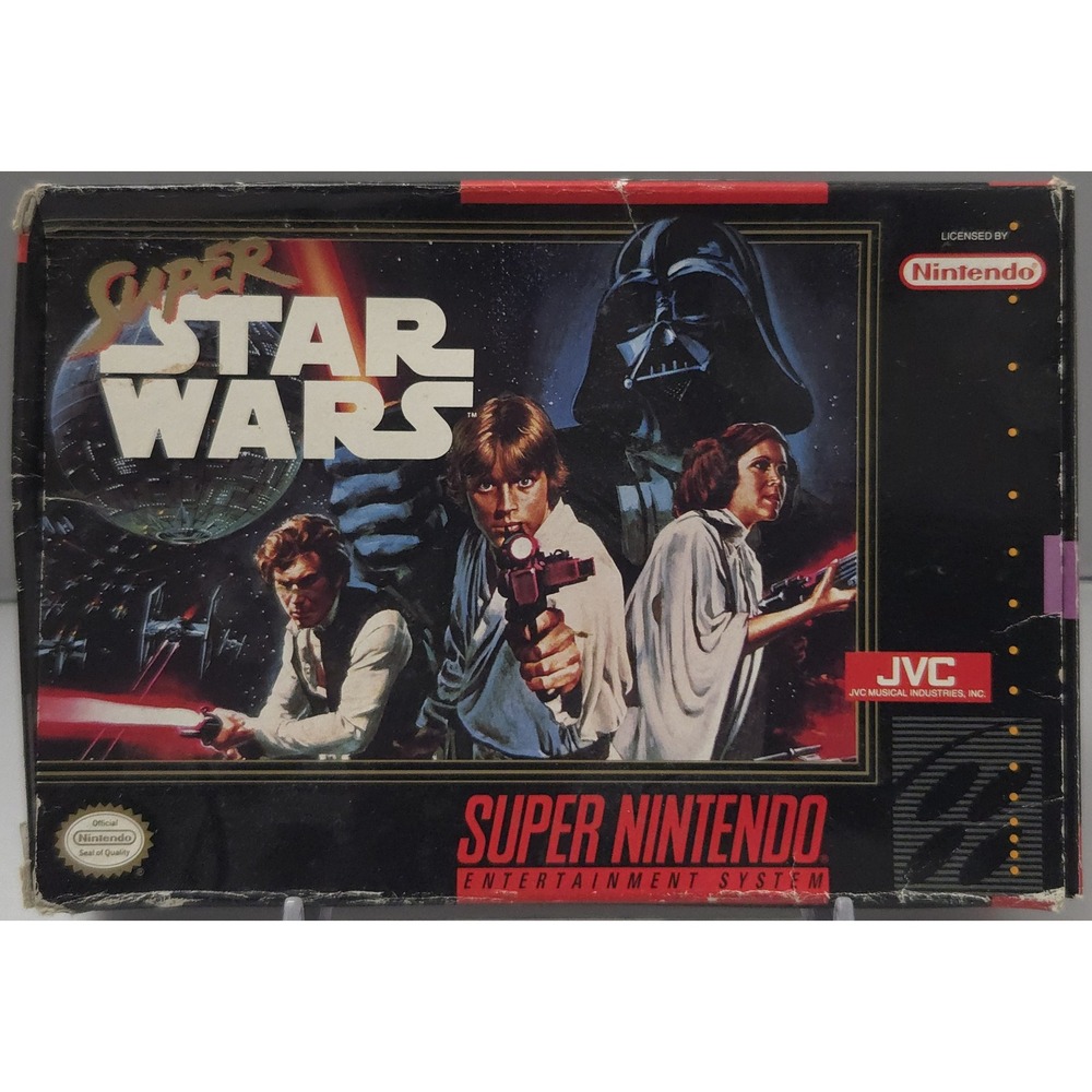 Super Star Wars - SNES - SNS-V4-USA - CIB Complete - Authentic - Tested